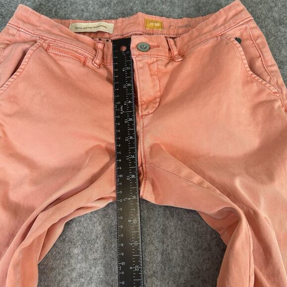 Pilcro And The Letterpress Anthropologie Size 26 Hyphen Pant in Sun-Washed Mango - Picture 3 of 10